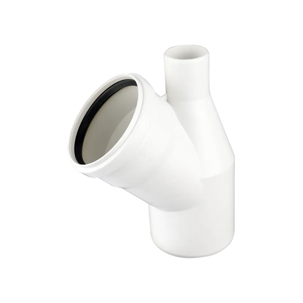 زانو پوشفیت سایلنت 45 درجه ونت دار 50x110mm - (  99050234645  )  -