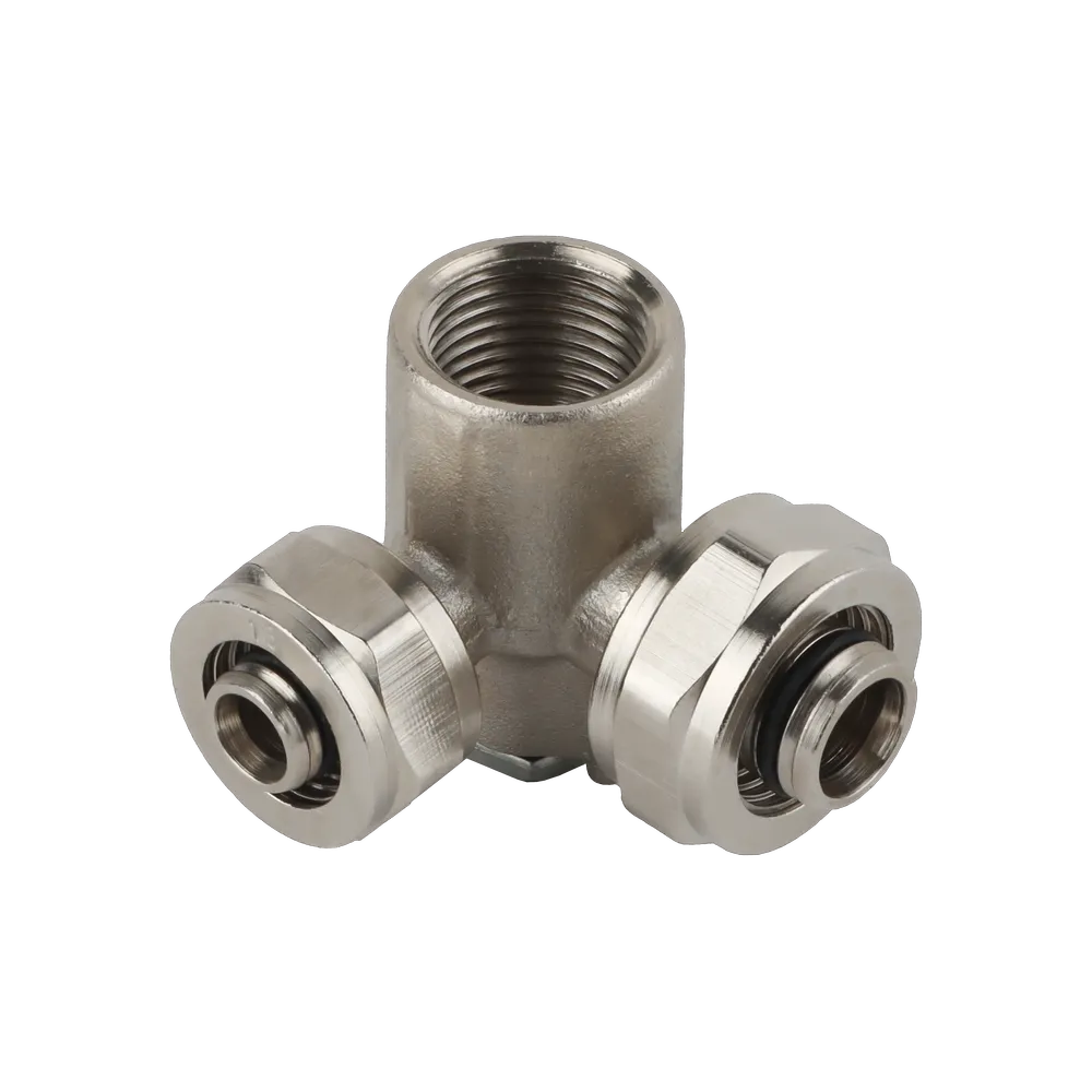 سه راهی 90 درجه دیواری تبدیلی کوپلی 16mmx1/2"x20mm - (  99020161516  )