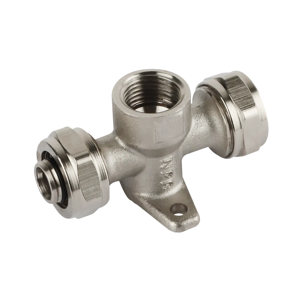 سه راهی صفحه دار توپیچ کوپلی 20mmx1/2"x20mm - (  99020161314  )